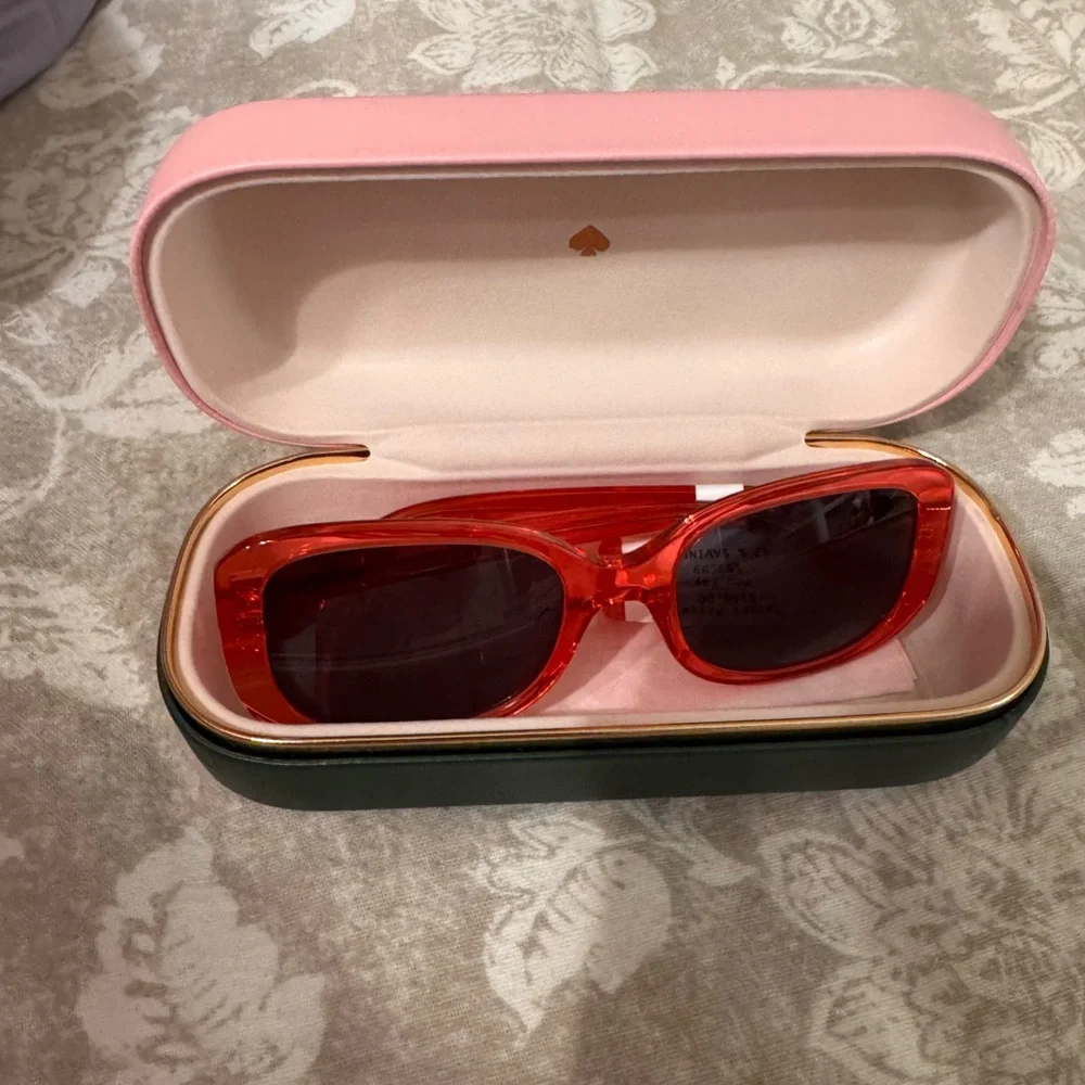 NWT Kate Spade DIONNA/S 35JIR CRYSTAL PINK Women’s Sunglasses